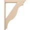 Ekena Millwork 5 1/2-in W x 32-in D x 44-in H Funston Trad Rough Cedar Woodgrain TimberThane Outlooker, Primed Tan OUTUR055X32X44FST04RCPR - alternate 3